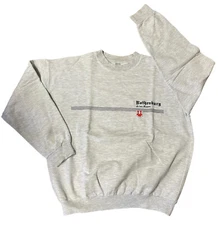 Rothenburg ob der Tauber Germany Germans Mens Long Sleeve Gray Shirt Sweatshirt 