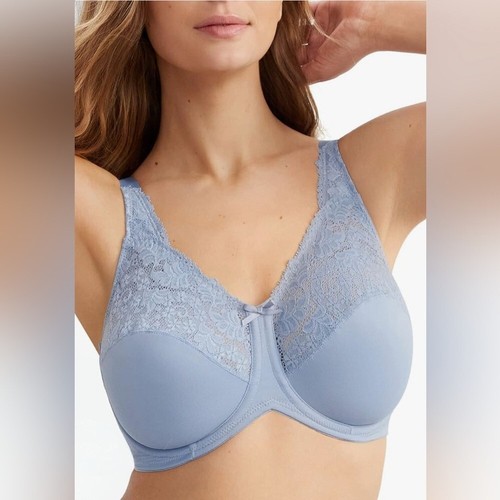Damen Lilyette Comfort Spitze Minimizer BH 38C, Blue Sky Ahead Neu Mit Etikett! - Bild 1 von 9