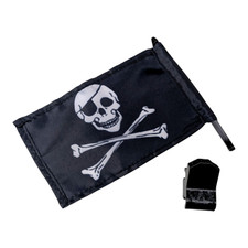 Oversteer Hobbies-1:8 LMT 2.0 Snap-In Pirate Flag Kit- Durable, Flexible, Scale