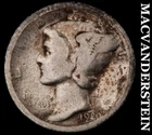 1920-S Mercury Dime- Silver- Scarce Better Date No Reserve #J1868