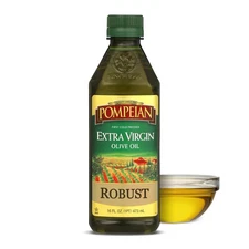 Pompeian Robust Extra Virgin Olive Oil, Contains Polyphenols, First Cold Presse