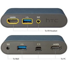 Genuine HTC Vive VR Link Box  Power Supply Adapter - Linkbox Set