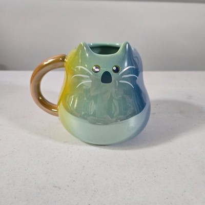 Disney Pixar Soul Mr. Mittens Cat Coffee Mug Iridescent Pearlescent 20 oz A6