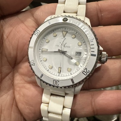 Working Toy Watch Paradox White/silver 41mm W/ Date Unisex  display picture 2