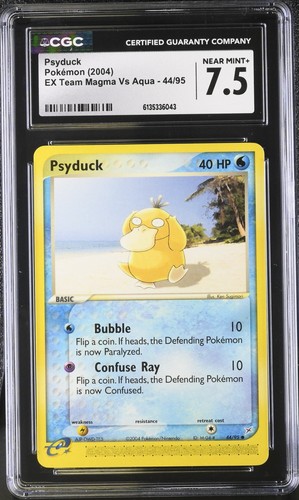 Psyduck graded CGC 7.5 for sale on eBay