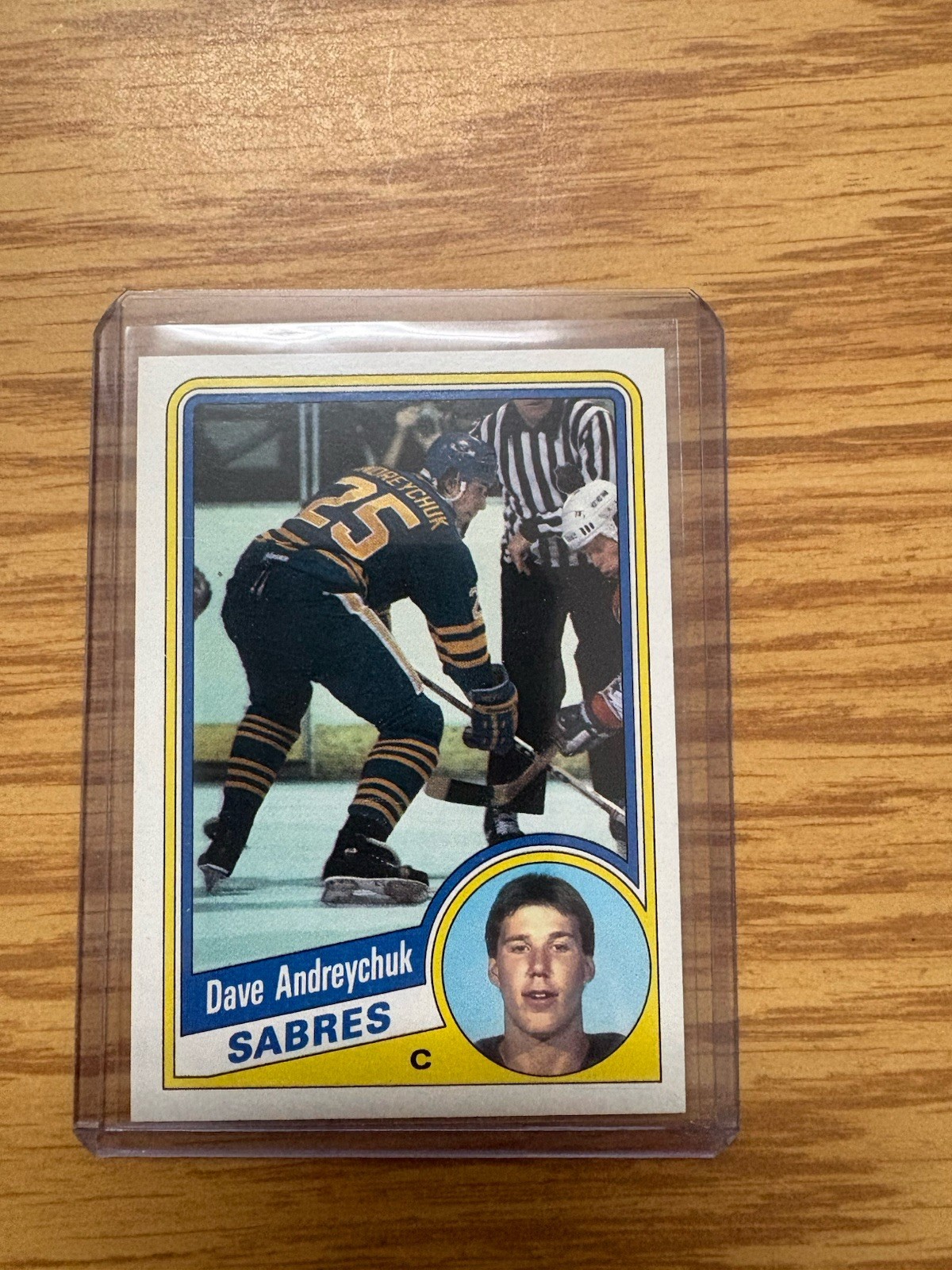 1984-85 Topps “Base SP Rookie” Dave Andreychuk #13