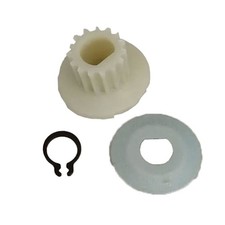 15 Teeth Belt Drive Pulley Bread Machine Gear Belt Pulley Set Plastic Material