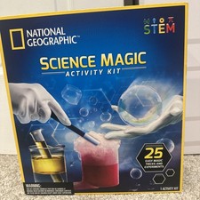 National Geographic Magic Science Kit for Kids w/ 25 tricks