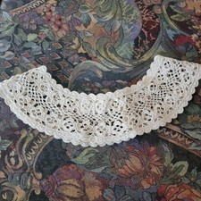 100 Cotton Peking Handicrafts Hand Made Crochet Collar Accessory