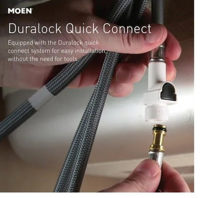 Moen Align Pull-Down Kitchen Faucet Quick Connect High Arc Brushed Gold