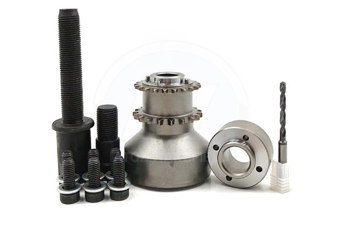 FOR BMW 1M 135i 335i 535i 740i 740Li X6 Z4 35i N54 UPGRADED 4 PINNED CRANK HUB - Picture 3 of 13