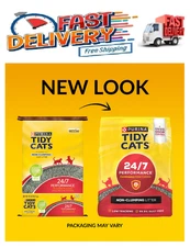 Purina Tidy Cats Non Clumping Multi Cat Litter, 30 Lb. Bag - 24/7 Performance