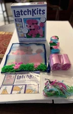 Latch Kits Poodle 3D Mini-Rug The Classic Latch Hook Craft Kit w Instructions