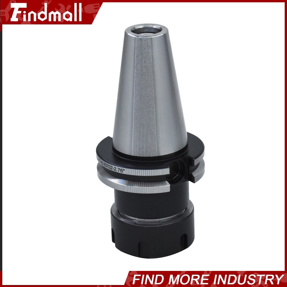 Findmall 8Pc 2.76" CAT40-ER32 COLLET CHUCK-8 CHUCKS Balanced G2.5/25000RPM Set thumbnail 24