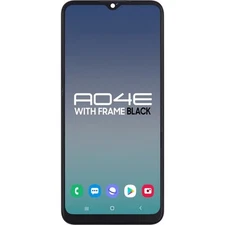 For Samsung A04E 2022 (A042) New LCD with Touch + Frame Black Replacement Part