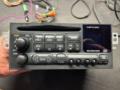 Chevy Delco OEM Radio CD WITH BLUETOOTH! F-body 4th Gen Camaro Firebird