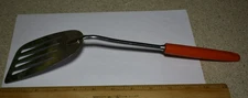 Vintage EKCO Slotted Spatula Flexible Blade 12 7/8" Inches Long Utensil USA