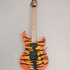 Kramer Pacer Vintage Orange Burst Electric Guitar with Stainless Steel Frets