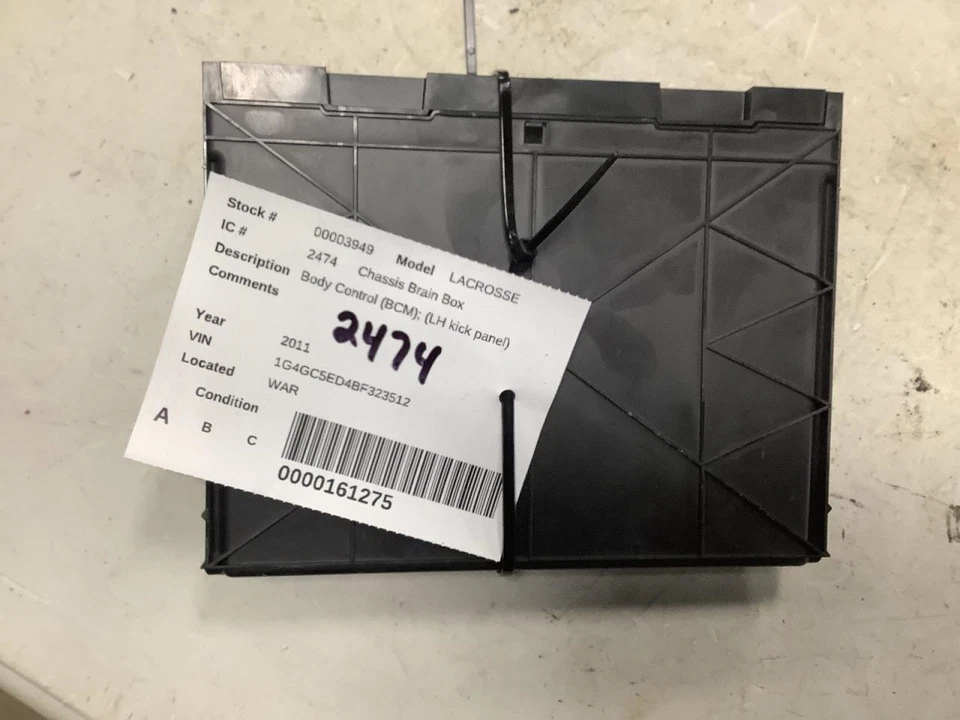 Chasis ECM Carrocería Control BCM ID 13580773 Se Adapta a 11 13 VOLTIOS 336245 Foto 3 de 3