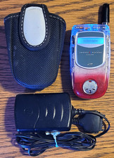 Motorola i730 - Limited Edition Color / Pink  Clear  Nextel  Very Rare Phone