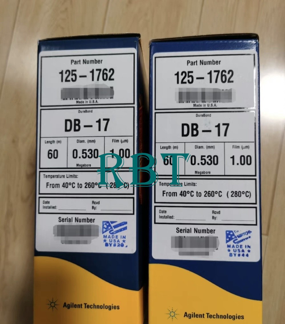 Agilent 125-1762 Gas chromatography column brand new