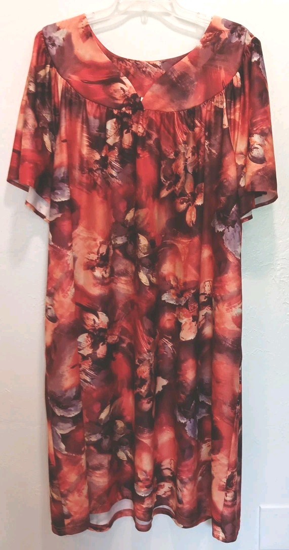 Anthony Richards 3X Womens Mumu Housedress Lounge… - image 2