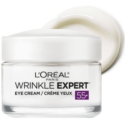 Wrinkle Expert 55+ Anti-Wrinkle Eye Cream with Calcium, Reduce Crow's feet, 0...