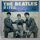 Beatles 'And I Love Her/If I Fell' 1964 US Capitol  7" Vinyl 45 Pic Sleeve EX/VG