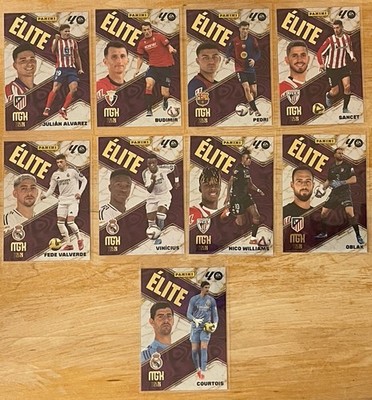 2025/26 Panini Elite Gold Set 9 Karten LaLiga Megacracks MGK
