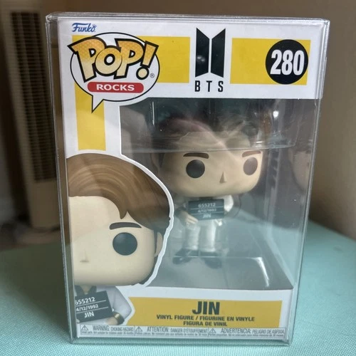 Jin Funko Pop! 280 BTS Pop! Rocks Butter Hip Hop K Pop in Protector