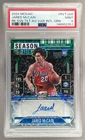 Jared McCain 2024 Panini Mosaic Contenders Variation Green RC Auto /5 PSA 9
