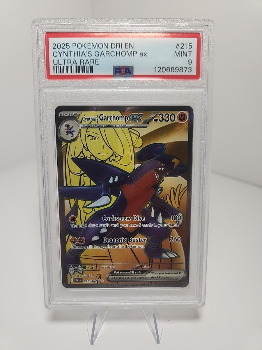 Cynthia's Garchomp ex 215/182 Sv10: Destined Rivals Holo for sale