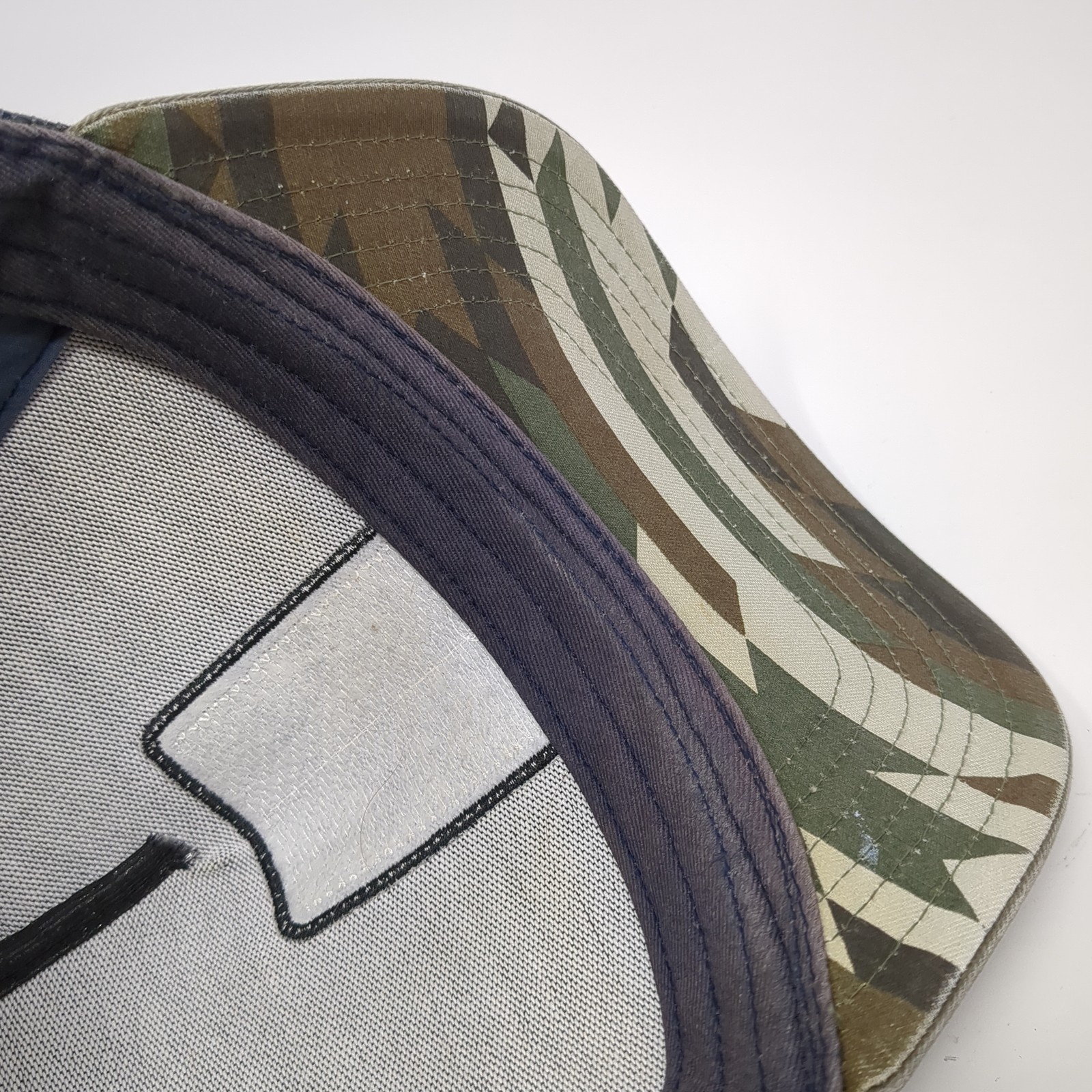 Pine Cone Patch Snapback Mesh Back Trucker Hat Mu… - image 8