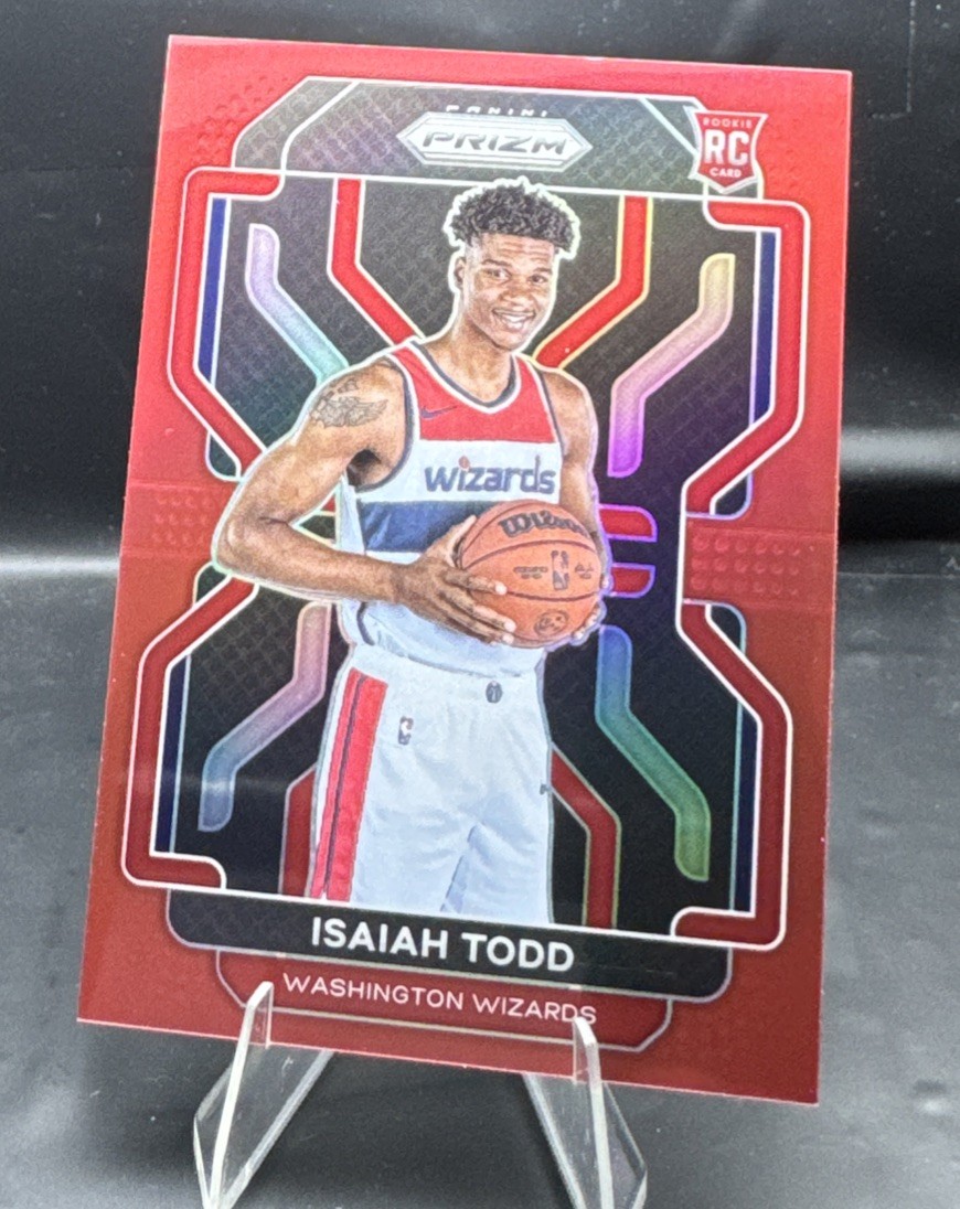 Isaiah Todd Prizm 2021-22 RC Rookie #299 Red Prizm /299 *