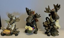 Moosetivity 2 Nativity Set Big Sky Carvers Mountain Mooses Phylliss Driscoll Box