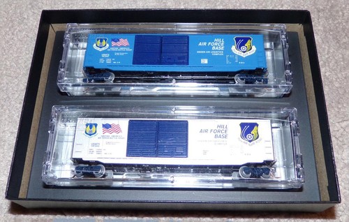N MTL Micro-Trains NSE #18-40 SPECIAL RUN Hill Air Force Base 2pk NIOB