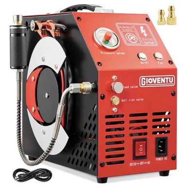#ad 4500PSI PCP Air Compressor 350W Portable Auto Shut Off Oil Free Upgraded 2.0 $198.00