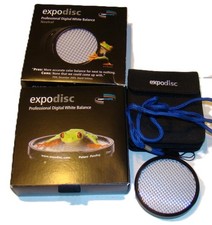 EXPODISC EXPO DISC 77mm Professional Digital White Balance CAMERA In Box NM