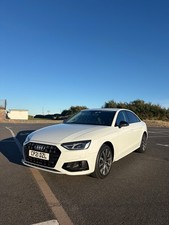 White Audi A4 Sport Edition