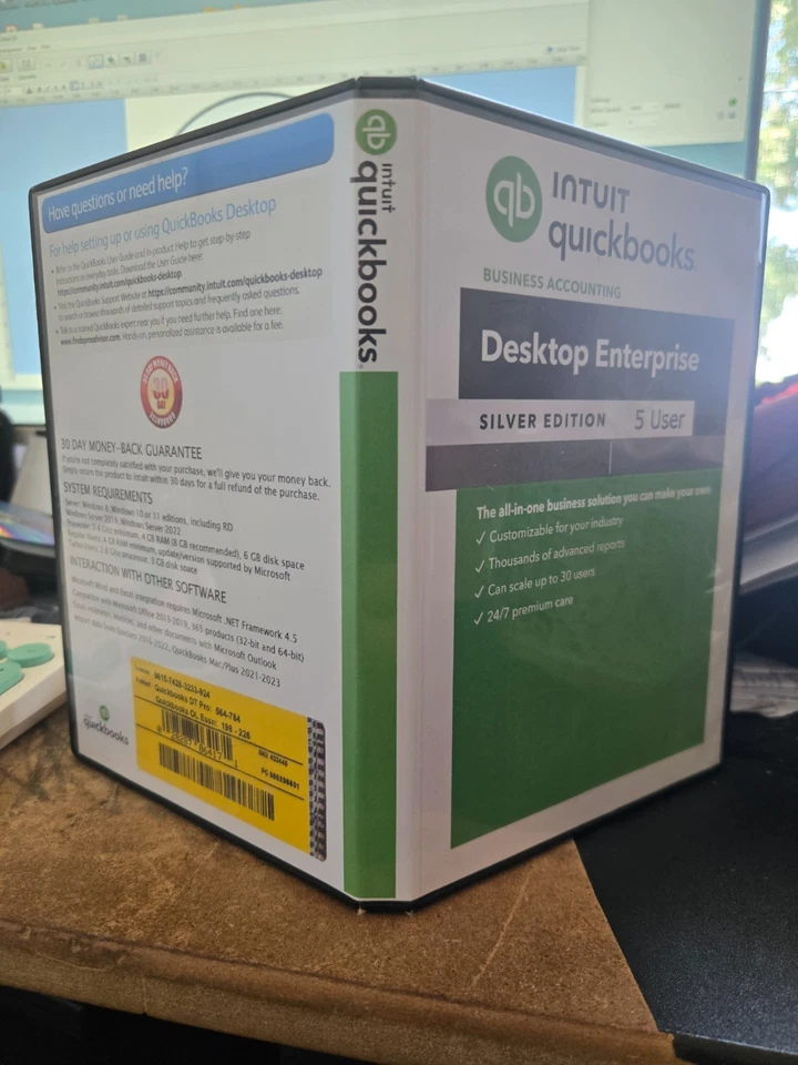 QuickBooks Desktop Enterprise 2024 for Windows  5-User Version US Only - Image 3 of 4