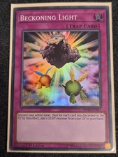 Yugioh Spirit Warriors - Beckoning Light - Super Rare - SPWA-EN057 NM