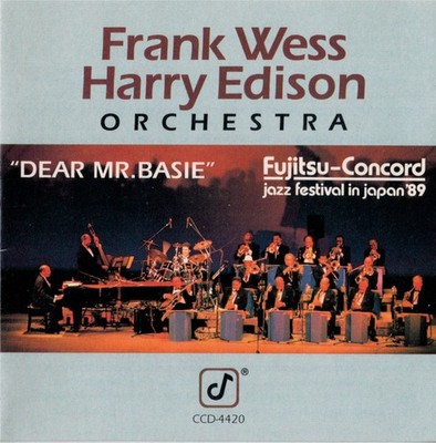 The Frank Wess - Harry Edison Orchestra - Dear Mr. Basie (CD) (Very Good (VG)) -