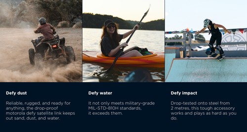 Motorola Defy Satellite Portátil GPS Global Communicator Link - Imagen 13 de 18