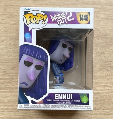 Funko Pop Disney Inside Out 2 Ennui #1448 (Box Damage) + Free Protector