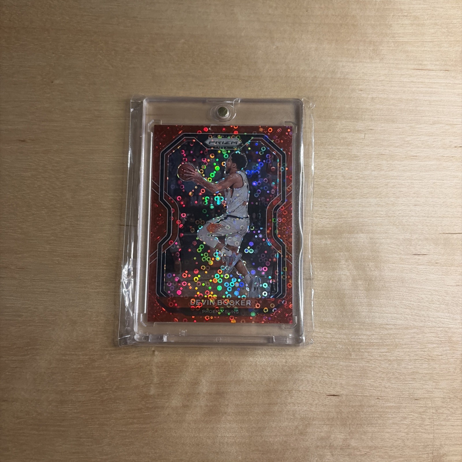 2020-21 Panini Prizm - Devin Booker #214 Red Fast Break Prizm /125