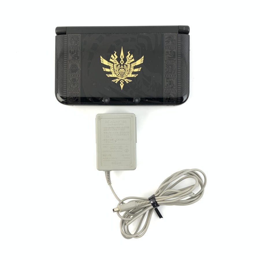 Nintendo 3DS LL XL Monster Hunter 4 Edition Gore Magala Black As Is 7313 UT