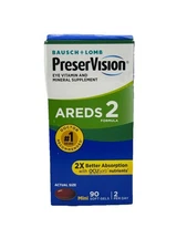 Bausch & Lomb PreserVision AREDS 2, Eye Vitamin and Mineral Supp 90ct  Ex 10/26