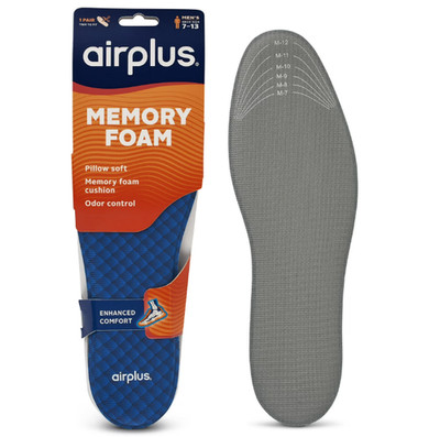 Airplus Memory Comfort Insole Mens Men's 185270099