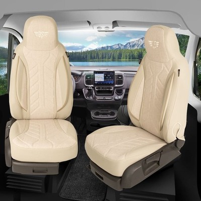 Pilot Wohnmobil Sitzbezüge passend für Host Everest 45057 (Beige)