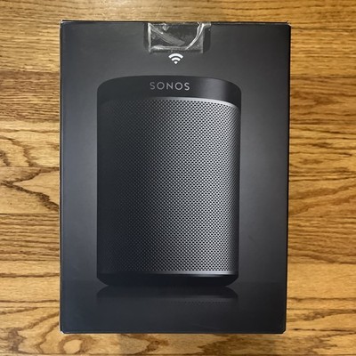 SONOS PLAY:1 WIRELESS SMART SPEAKER | PLAY1US1BLK | BLACK | eBay